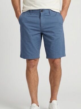 GOODTHREADS Everyday Wear 11” Inseam Shorts, Men’s 29 Waist, Blue